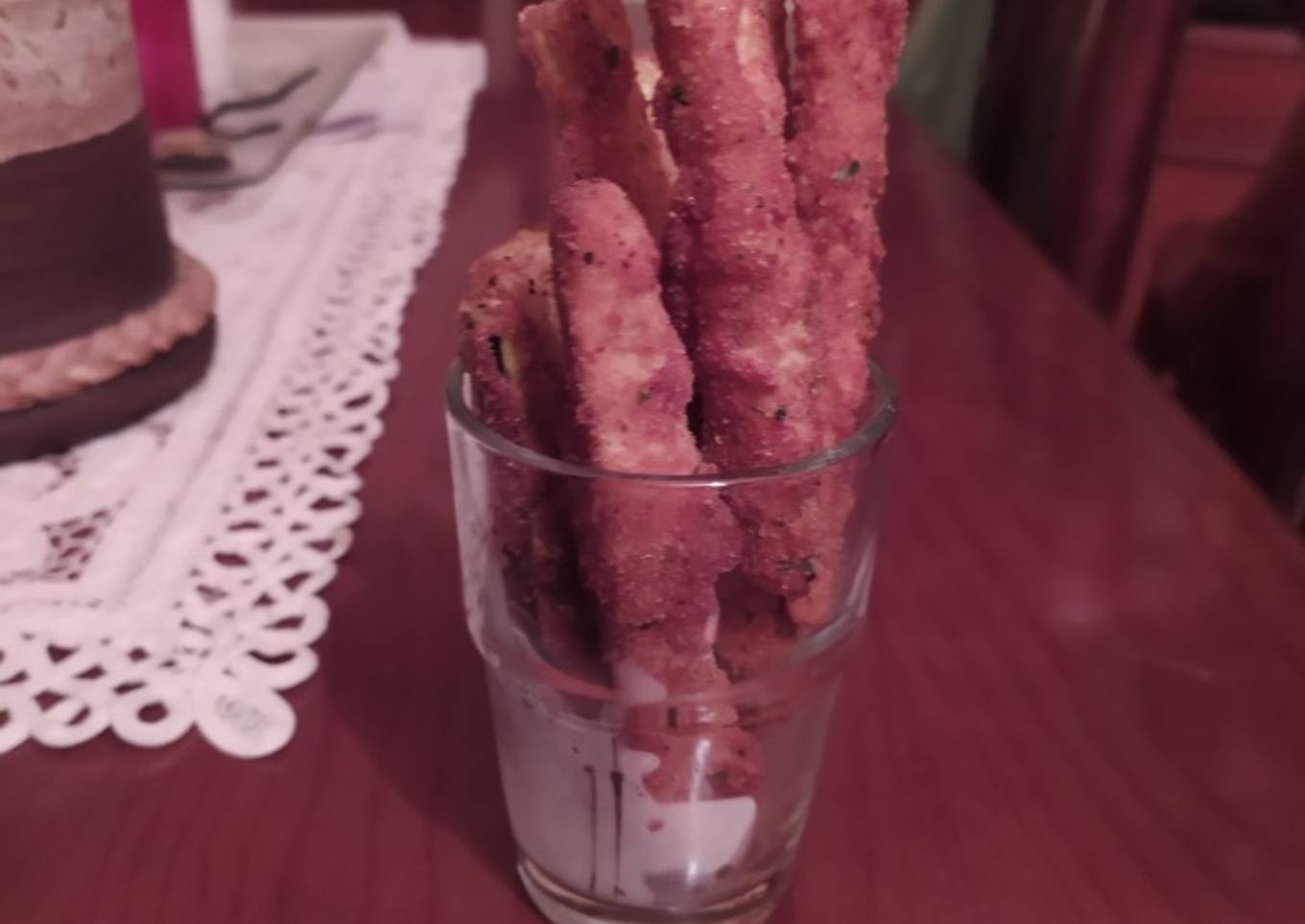 Palitos de berenjena