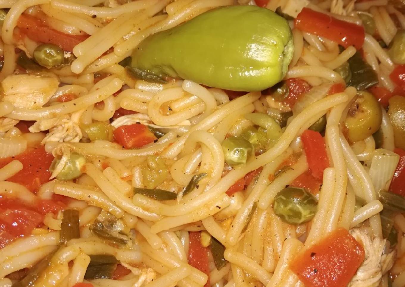 Chicken spaghetti
