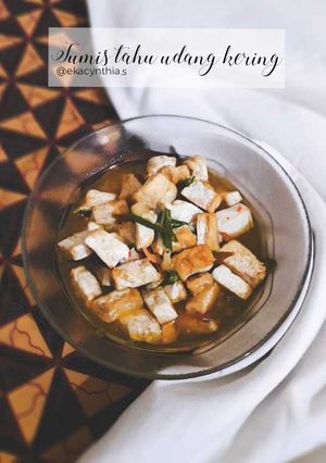 Foto resep Tumis tahu udang kering
