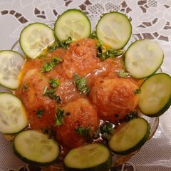 Kashmiri dum aloo A picture of Kashmiri dum aloo.