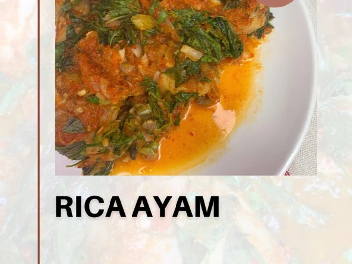 Cara Mudah Menyiapkan Resep Rica Ayam Kemangi Sereh yang Enak Banget Anti Ribet, Mantap