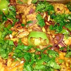 A picture of Bhuni hoi moong ki daal.