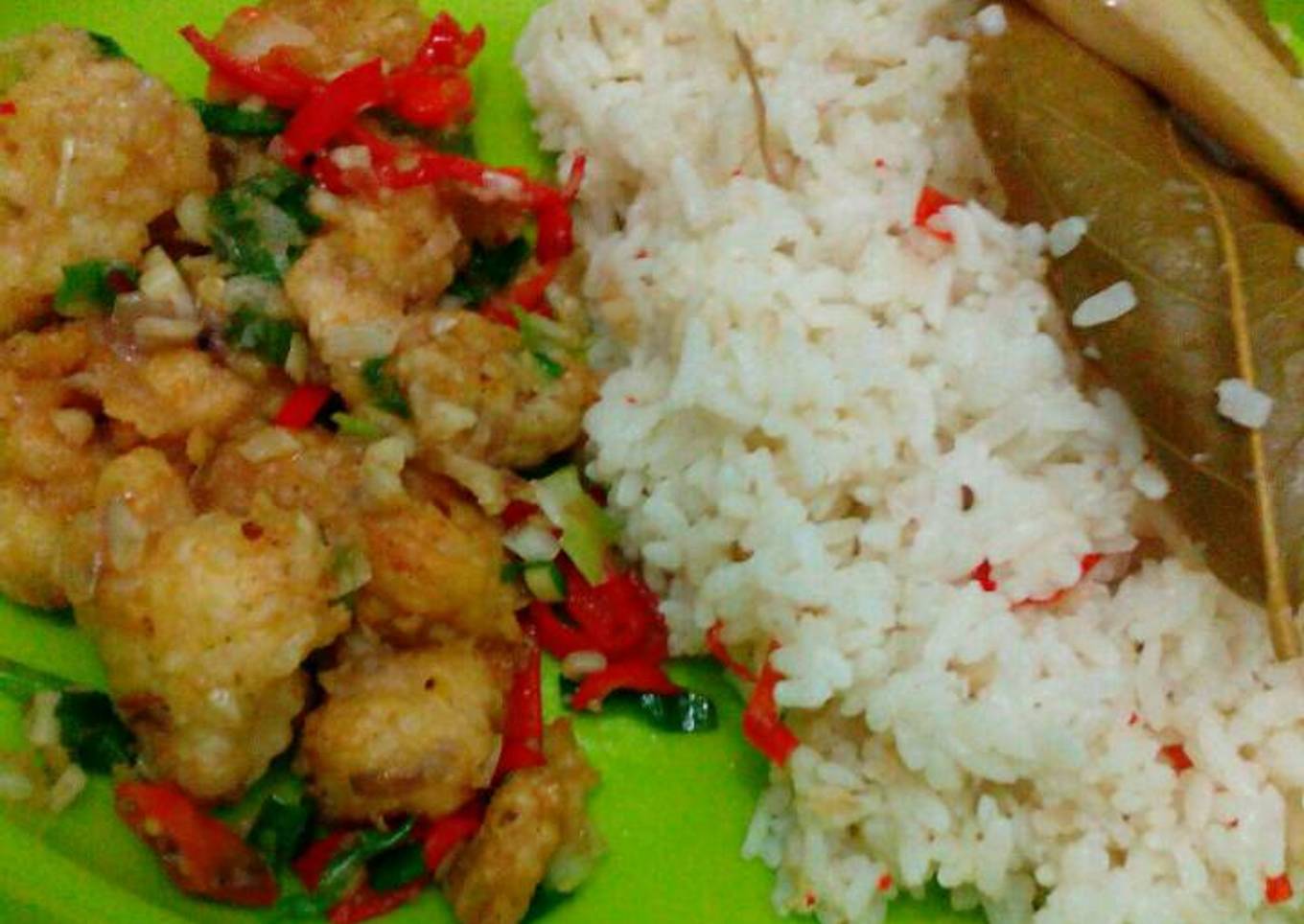 Nasi Leoet of Orizo