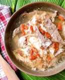 Canh Gan Heo Kỷ Tử Trứng Gà Tẩm Bổ