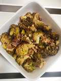 வறுத்த வால்நட் ப்ரோக்கோலி (Roasted broccoli with Walnut)🥦