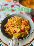Arroz meloso de solomillo y alcachofas