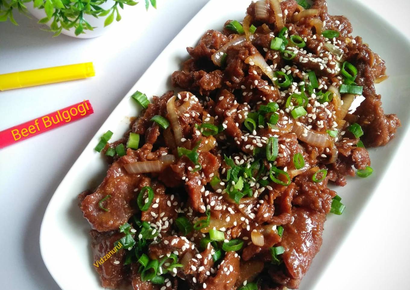 Beef Bulgogi