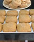 Galletas integrales suaves de piloncillo (puerquitos integrales)