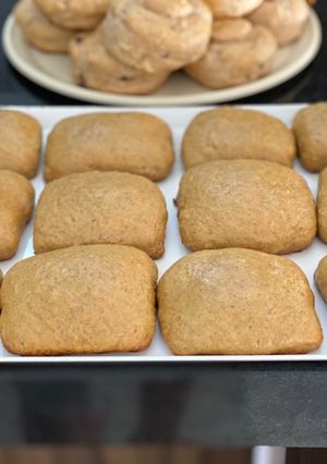 Una foto de Galletas integrales suaves de piloncillo (puerquitos integrales)