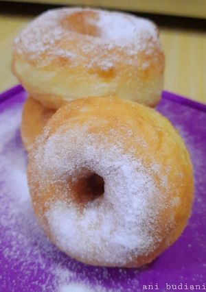 Foto resep Donat empuk, metode autolysis
