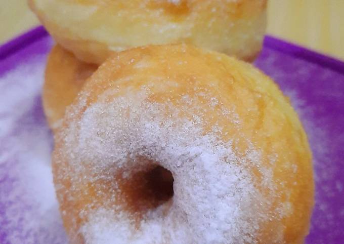 Langkah Mudah Memasak Resep Donat empuk, metode autolysis