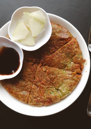 Hình của món Bánh Chưng rán không dầu.