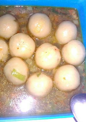 Foto resep Cilok kuah seuhah