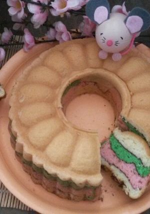 Foto resep Topo map love cake