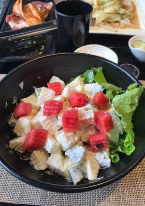 Hình của món Salad hoa quả.