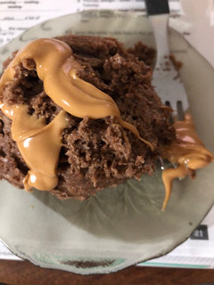 Una foto de Torta de chocolate en taza sin tacc