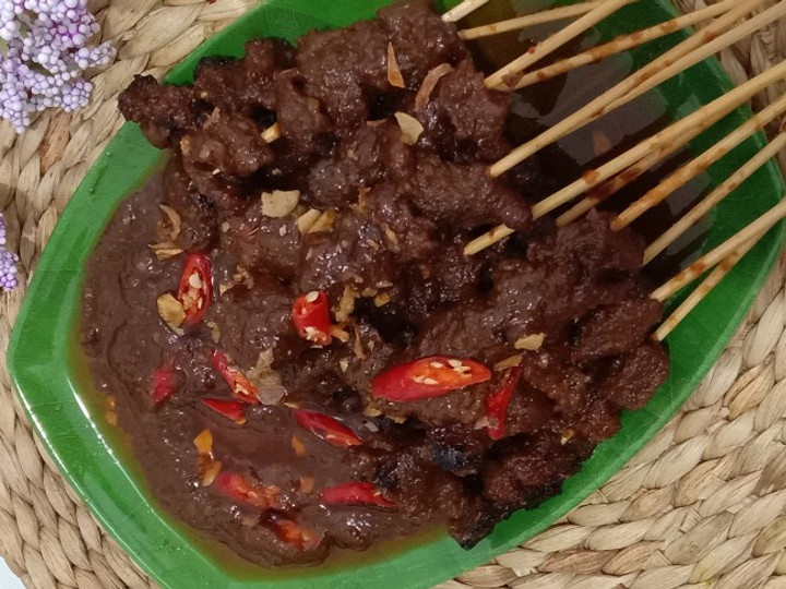 Ternyata ini lho! Cara  memasak Sate Sapi Spesial Idul Adha yang sedap