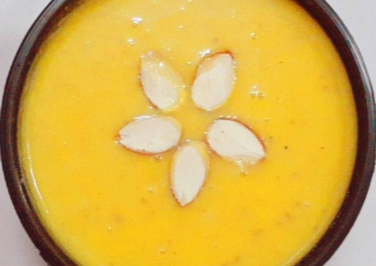 Recipe of Homemade Pumpkin Almond Soup