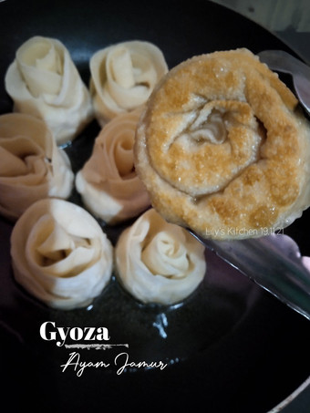 Anti Ribet, Bikin 481.Gyoza Ayam Jamur Simpel