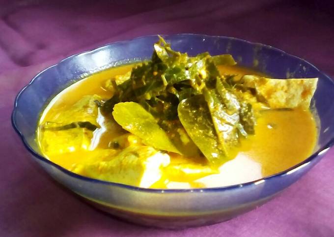 Resep Gulai Tapak Leman Daun Mangkokan Oleh Yngsh Cookpad