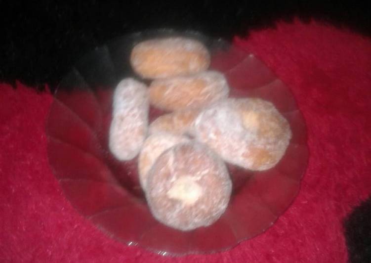 Proses meracik Donat Irit 4 bahan yang Enak Banget