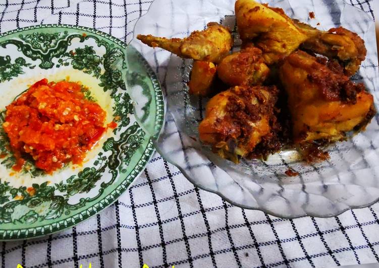 Resep Ayam Goreng Lengkuas & Sambal Bawang oleh Umma ...