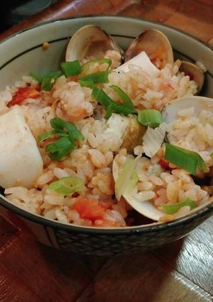 電鍋番茄飯 的食譜成品照片