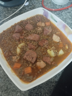 Una foto de Lentejas