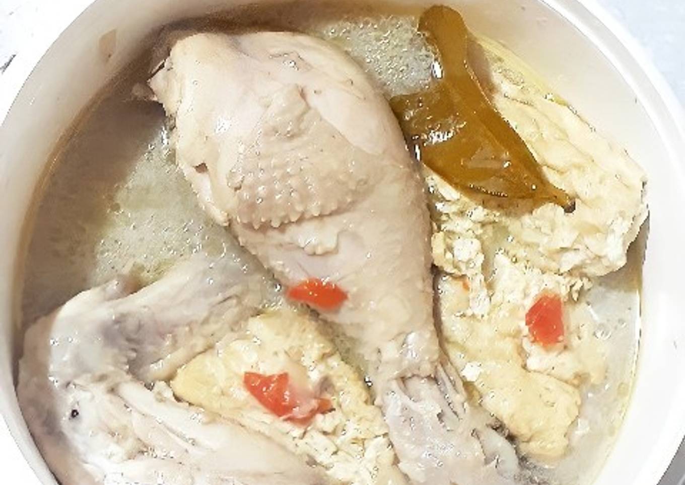 Opor Ayam Tahu Simple