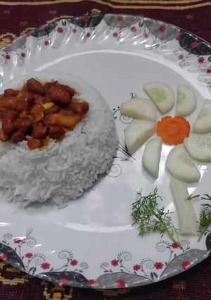 राजमा चावल(rajma chawal recipe in hindi) रेसिपी मुख्य फोटो