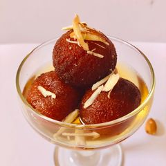A picture of Milk powder Gulab Jamun.