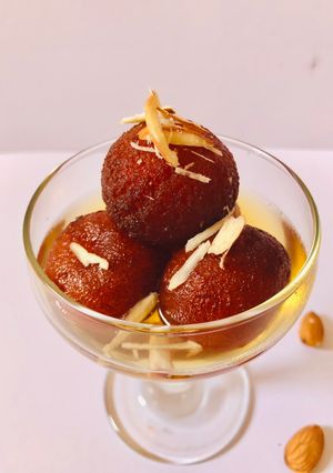A picture of Milk powder Gulab Jamun.