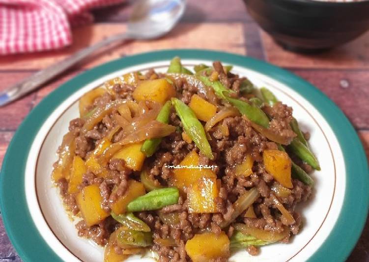 Resep Tumis Daging Buncis Kentang yang Menggugah Selera