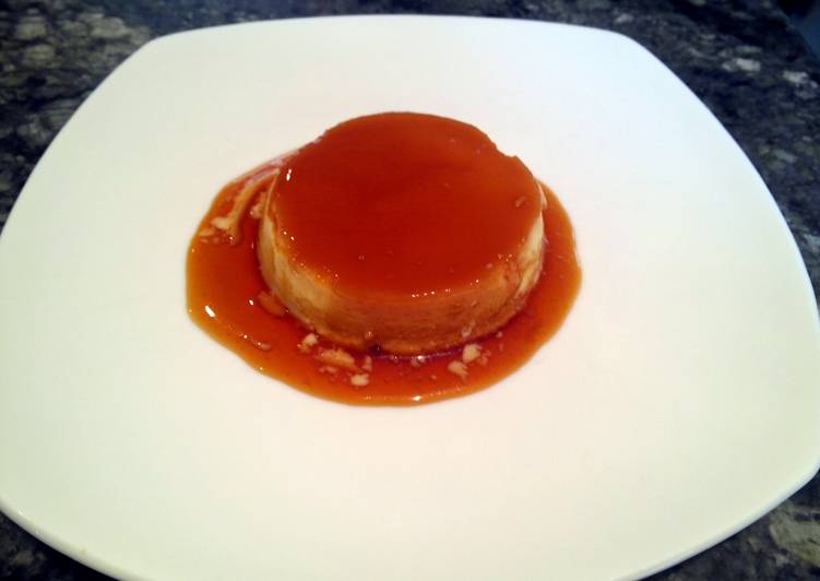 Recipe of Quick Orange Creme Caramel