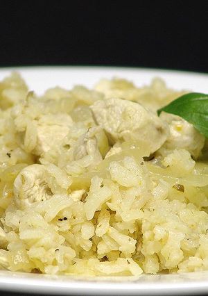 صورة لوصفة طريقة عمل أرز معمر بالدجاج