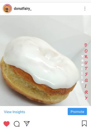 A picture of Vanilla glaze.