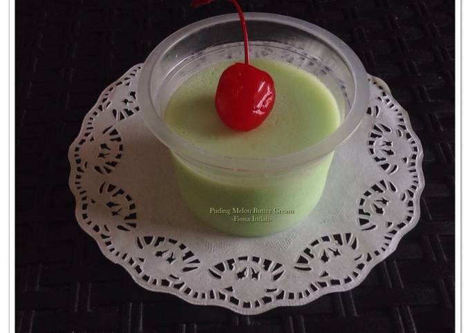 Puding Melon Butter Cream
