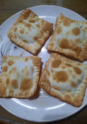 Una foto de Pastelitos de dulce de leche en airfryde