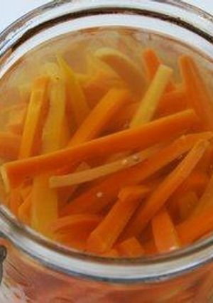 صورة لوصفة طريقة عمل جزر مخلل