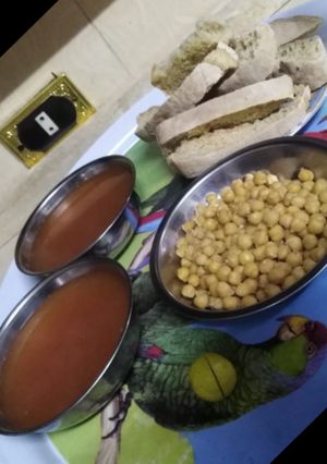 صورة لوصفة احلى طبق حمص الشام 😋🤭