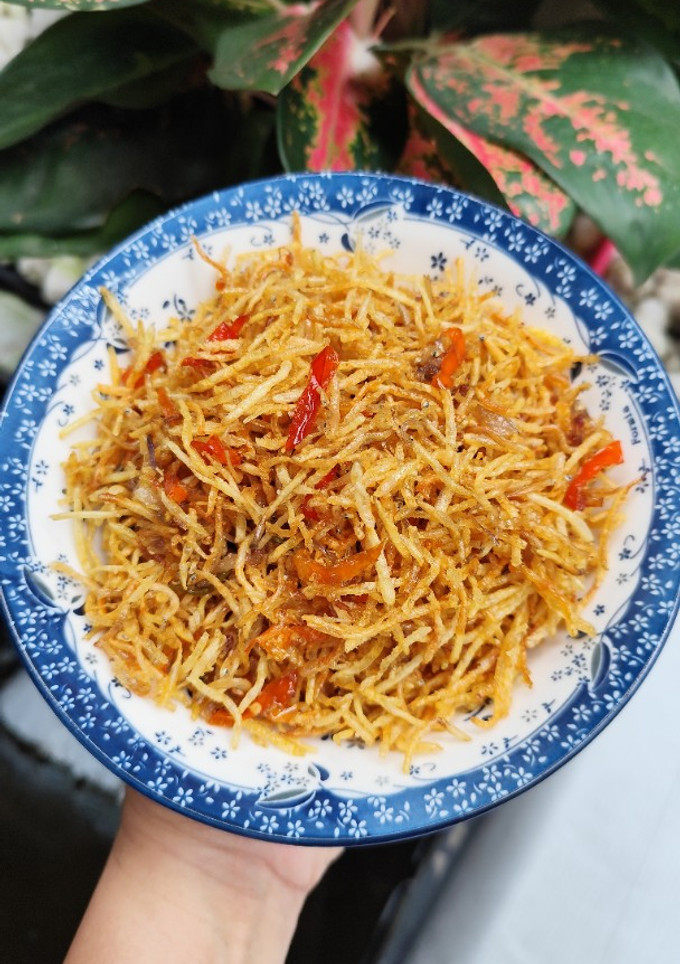 Foto resep 501. Kering Kentang Teri Simple (Bumbu Iris)