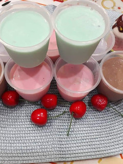 Foto resep Silky Pudding Pop Ice