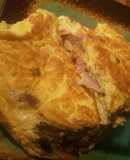 Omelette de champiñones