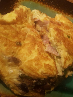 Una foto de Omelette de champiñones