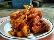 Gambar ayam pedas manis