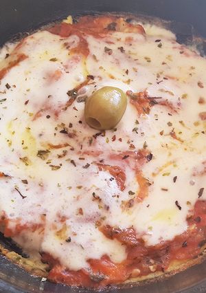 Una foto de Pizza de pescado