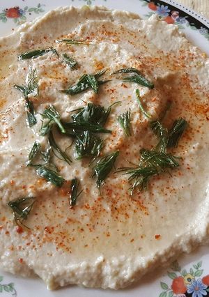 صورة لوصفة سلطه بابا غنوج ميحلاش الاكل من غيرها👌