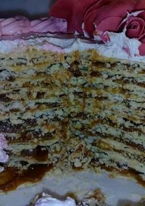 Una foto de Torta Rogel o María Luisa