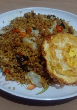 Foto resep NasGor Spesial Ati Ampela, toping Telur #KapsulAjaib