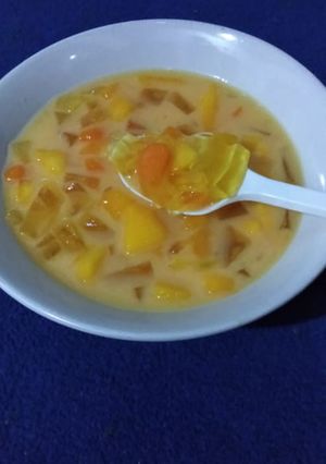 Foto resep Es jelly mangga